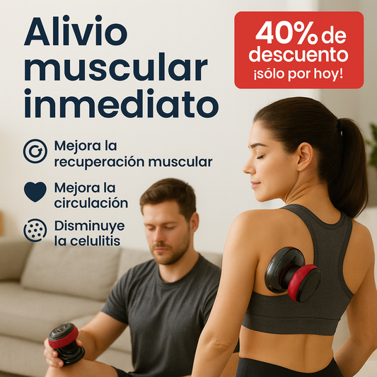 Masajeador de Ventosa Eléctrico 3 en 1